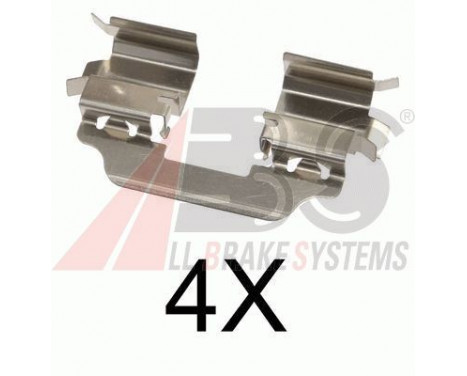 Accessory Kit, disc brake pads, Image 2