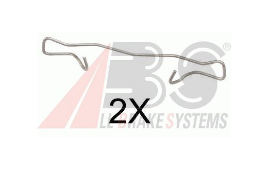 Accessory Kit, disc brake pads, Image 2