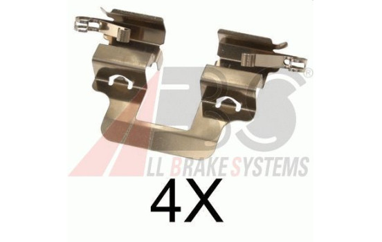 Accessory Kit, disc brake pads, Image 2