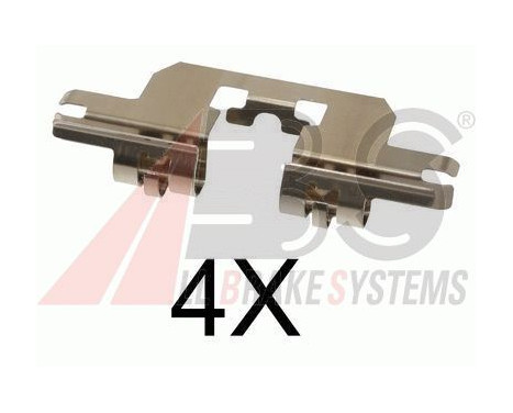 Accessory Kit, disc brake pads, Image 2
