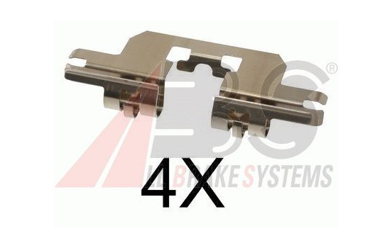 Accessory Kit, disc brake pads, Image 2