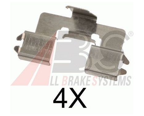 Accessory Kit, disc brake pads, Image 2