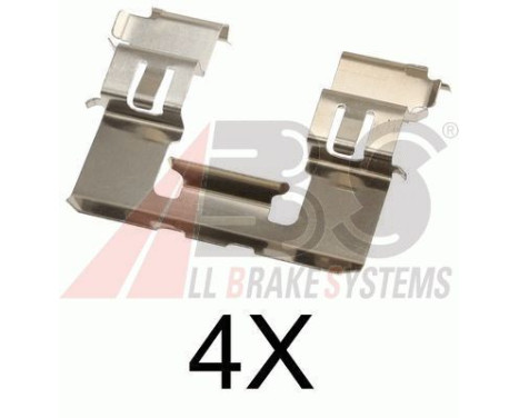 Accessory Kit, disc brake pads, Image 2