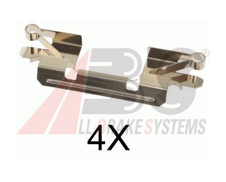 Accessory Kit, disc brake pads, Image 2