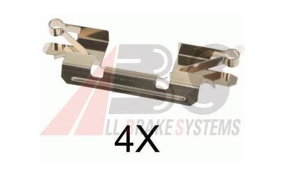 Accessory Kit, disc brake pads, Image 2