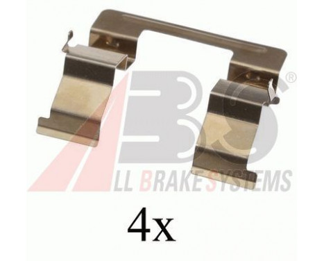 Accessory Kit, disc brake pads, Image 2