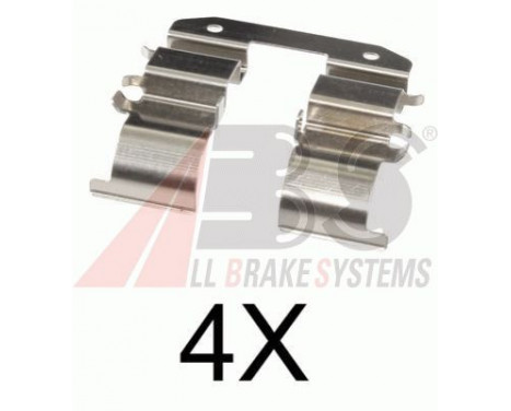 Accessory Kit, disc brake pads, Image 2