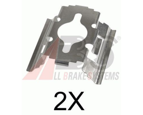 Accessory Kit, disc brake pads, Image 2