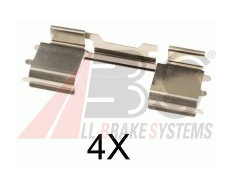 Accessory Kit, disc brake pads, Image 2