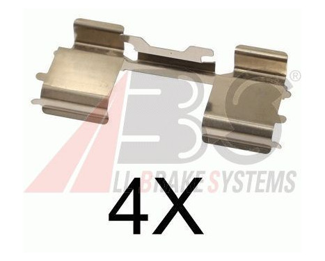 Accessory Kit, disc brake pads, Image 2