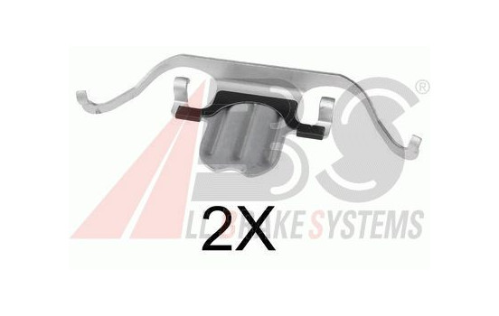 Accessory Kit, disc brake pads, Image 2