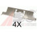 Accessory Kit, disc brake pads, Thumbnail 2