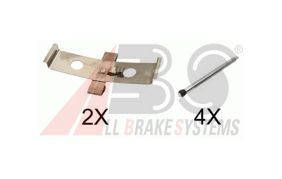 Accessory Kit, disc brake pads, Image 2