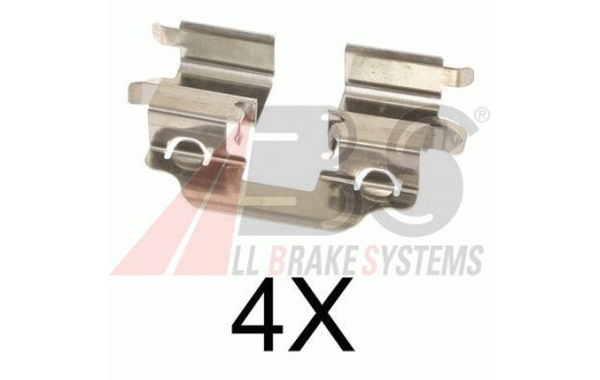 Accessory Kit, disc brake pads, Image 2