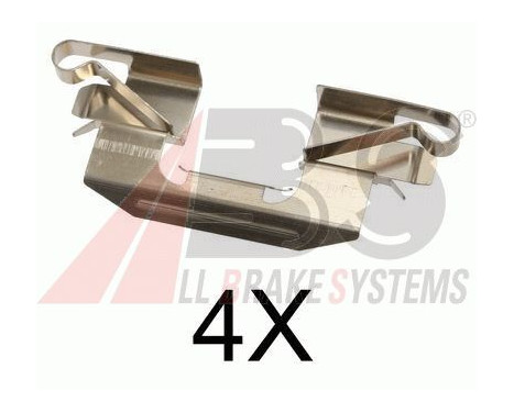 Accessory Kit, disc brake pads, Image 2