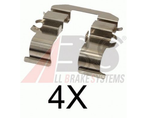 Accessory Kit, disc brake pads, Image 2