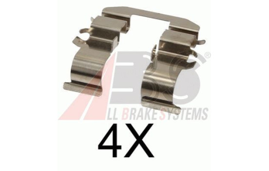 Accessory Kit, disc brake pads, Image 2