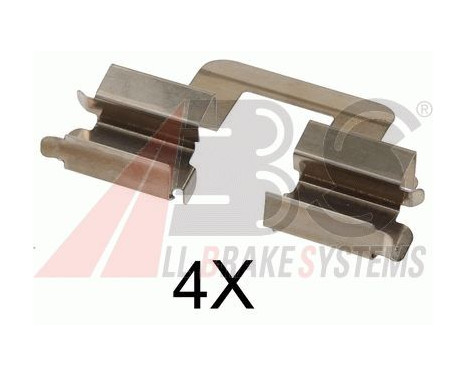 Accessory Kit, disc brake pads, Image 2