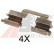 Accessory Kit, disc brake pads, Thumbnail 2