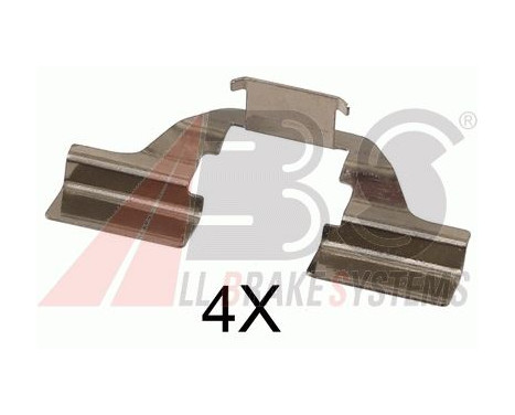 Accessory Kit, disc brake pads, Image 2