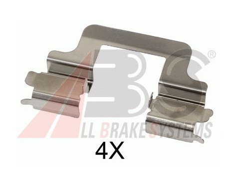 Accessory Kit, disc brake pads, Image 2