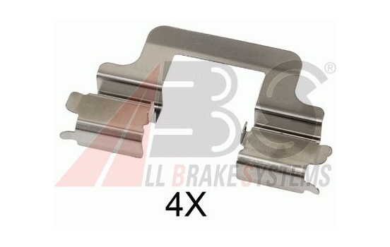Accessory Kit, disc brake pads, Image 2