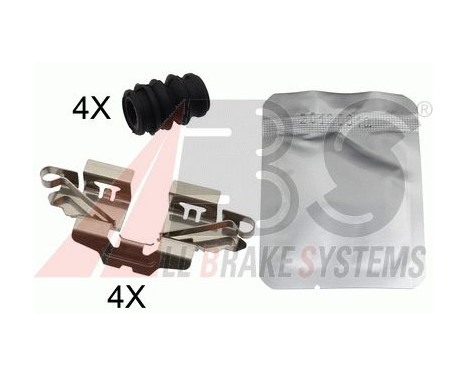 Accessory Kit, disc brake pads, Image 2