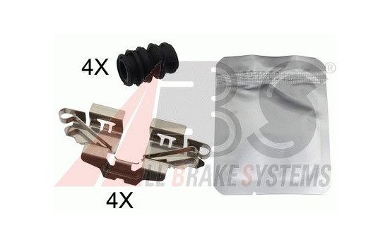 Accessory Kit, disc brake pads, Image 2