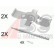 Accessory Kit, disc brake pads, Thumbnail 2