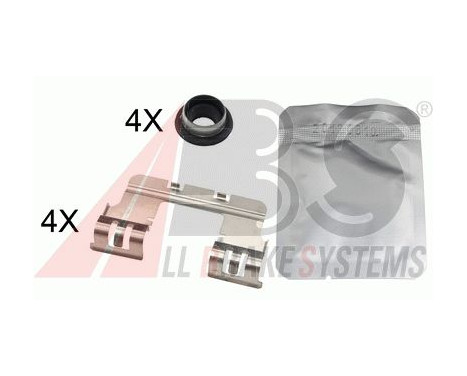 Accessory Kit, disc brake pads, Image 2