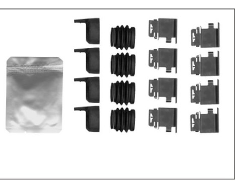 Accessory Kit, disc brake pads