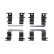 Accessory Kit, disc brake pads