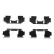 Accessory Kit, disc brake pads Accessory Kit, disc brake pads