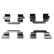 Accessory Kit, disc brake pads