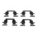 Accessory Kit, disc brake pads
