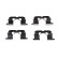 Accessory Kit, disc brake pads