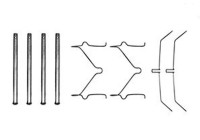 Accessory Kit, disc brake pads