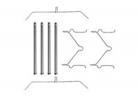 Accessory Kit, disc brake pads