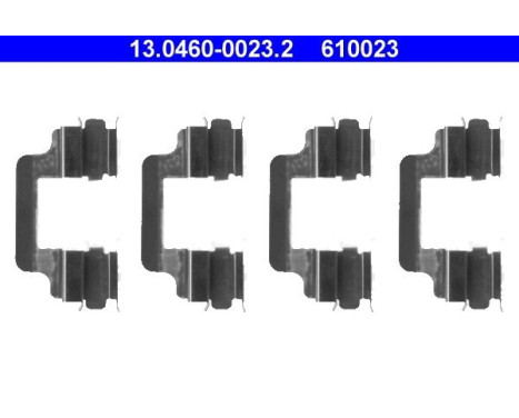 Accessory Kit, disc brake pads
