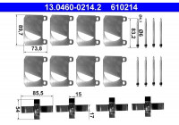 Accessory Kit, disc brake pads