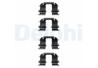 Accessory Kit, disc brake pads