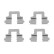 Accessory Kit, disc brake pads