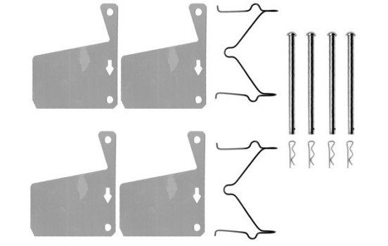 Accessory Kit, disc brake pads