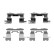 Accessory Kit, disc brake pads