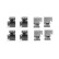 Accessory Kit, disc brake pads