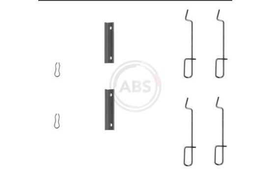 Accessory Kit, disc brake pads, Image 3