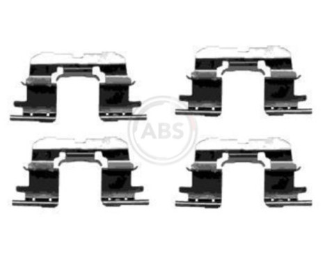 Accessory Kit, disc brake pads, Image 3