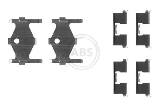 Accessory Kit, disc brake pads, Image 3