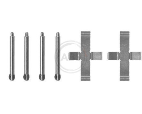Accessory Kit, disc brake pads, Image 3