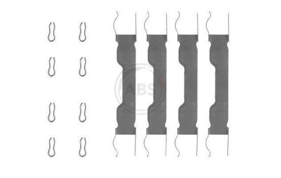 Accessory Kit, disc brake pads, Image 3